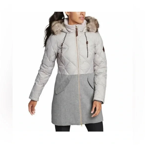 Eddie Bauer Lanely Hybrid Down Parka - Picture 12 of 15
